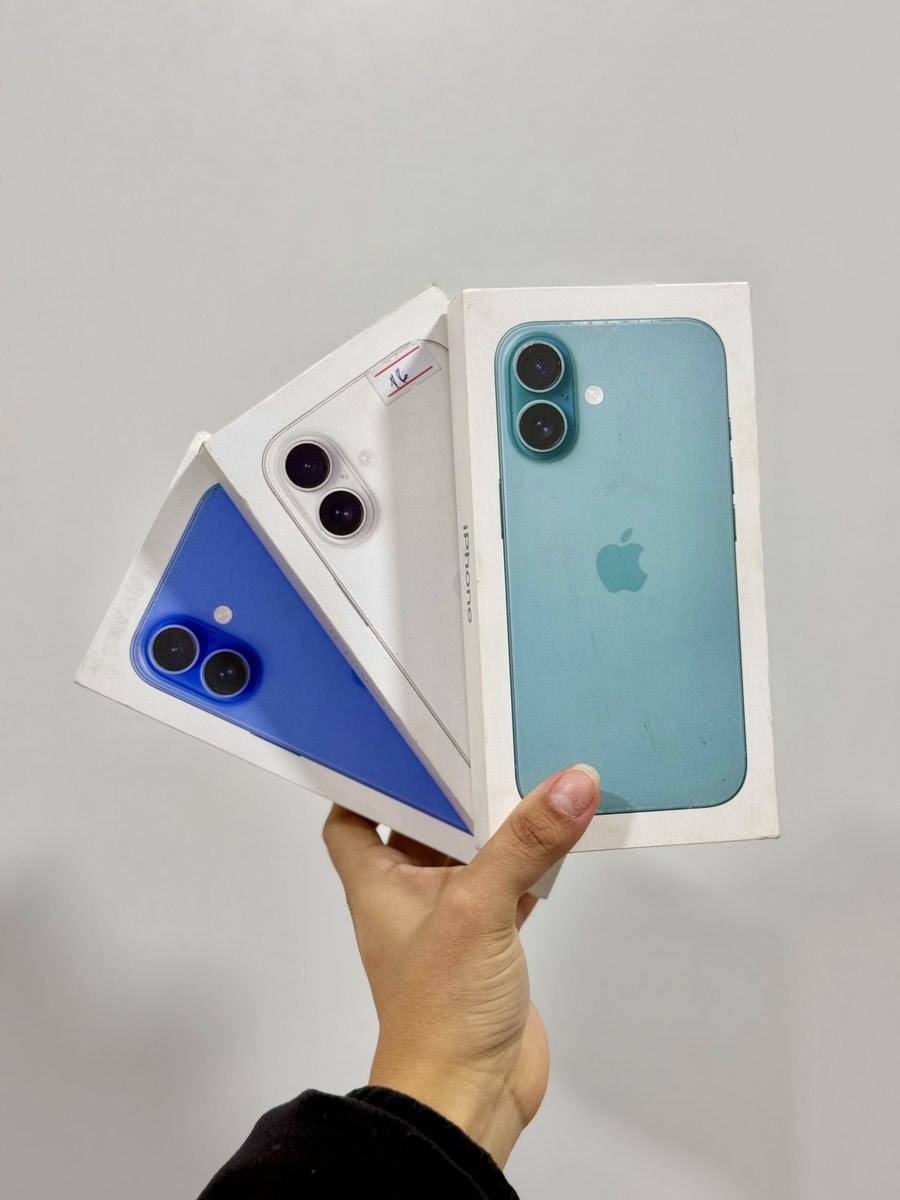 iPhone 16 128GB, colores Azul, Blanco y Verde