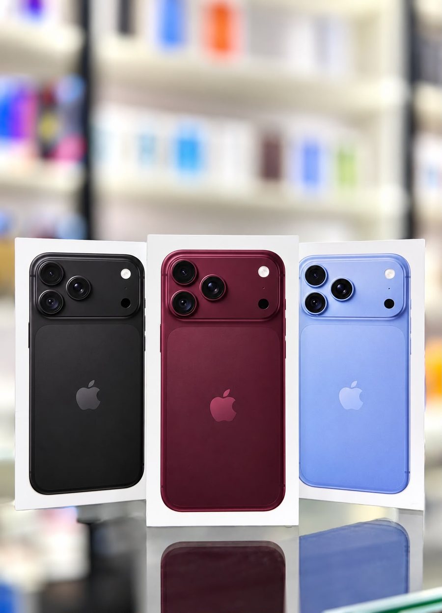 iPhone 18 Pro 256GB, colores Black, Borgoña y Glaciar