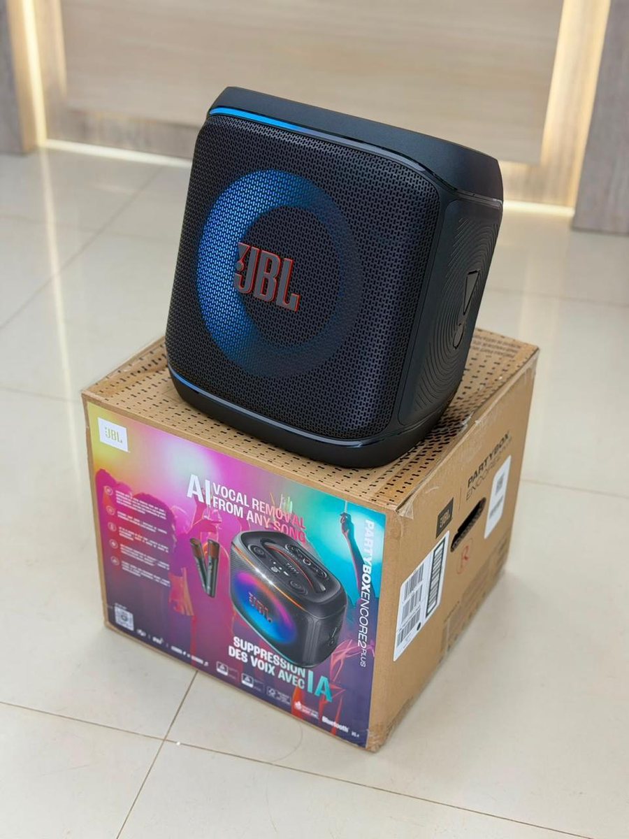 JBL Partybox Encore 2 Plus con micrófono